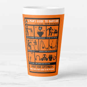 Caneca De Café Latte Presentes De Guia Para Novos papais