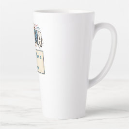 Caneca De Café Latte presentes dia das mães - mamãe