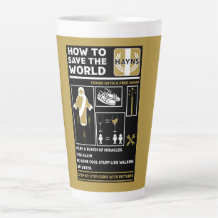 Caneca De Café Latte Presentes Para Ateus