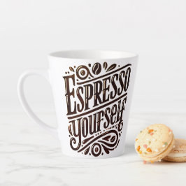 Caneca De Café Latte Pressionem o moderno presente de café