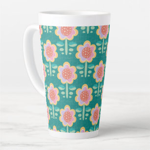 Caneca De Café Latte Primavera