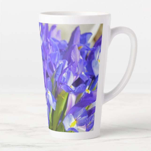 Caneca De Café Latte Primavera iris (Direita)