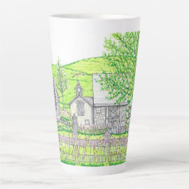 Caneca De Café Latte Primavera Stone Barn Large Latch