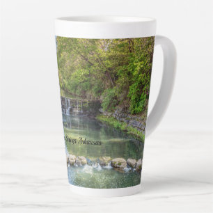 Caneca De Café Latte Primaveras Siloam Sager Creek Waterfall Latg