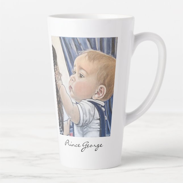 Caneca De Café Latte Prince George  (Direita)