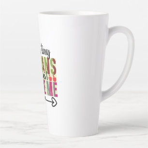 Caneca De Café Latte Professora Art I Ensina Humanos Pequenos