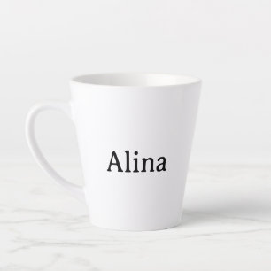 Caneca De Café Latte Promoção de Marca 12 oz Pequeno
