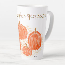 Caneca De Café Latte Pronta para a estação de colheita de picante Water