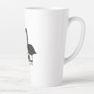 Caneca De Café Latte Proteção permanente de cisnes