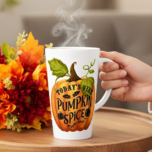 Caneca De Café Latte Pumpkin espice vibe