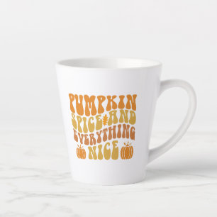 Caneca De Café Latte Pumpkin Spice E Tudo Bem