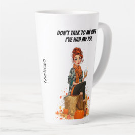 Caneca De Café Latte Pumpkin Spice Latte - Sra. Sass