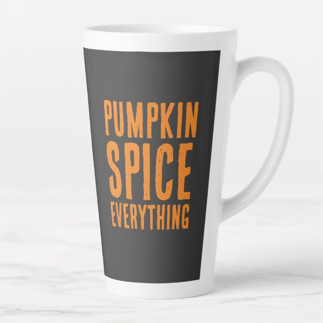 CANECA DE CAFÉ LATTE PUMPKIN SPICE TUDO CAIR (Direita)