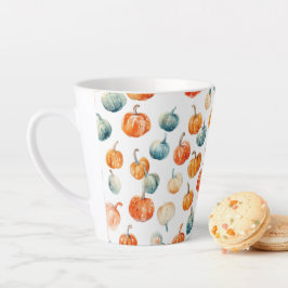 Caneca De Café Latte Pumpkins Latte Mug