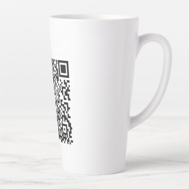 CANECA DE CAFÉ LATTE QR (Direita)