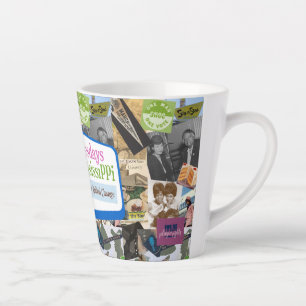 Caneca De Café Latte Quarta-Feira No Mississippi Latte Mug