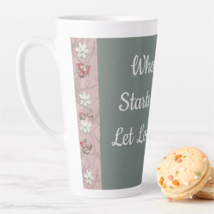 Caneca De Café Latte Que O Amor Chova!