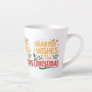 Caneca De Café Latte Queijos Quentes Neste Natal - Pequena Caneca Latte
