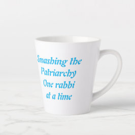 Caneca De Café Latte Rabbis Breaking Barriers por 50 anos