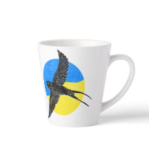 Rabinha-azul em Azul e Amarelo, design ucraniano