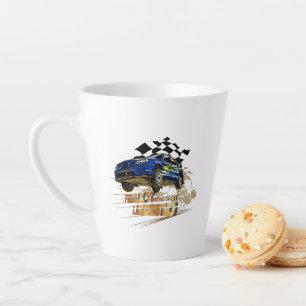 Caneca De Café Latte Rally Legend Lata