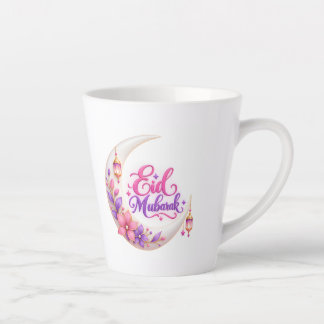 Caneca De Café Latte Ramadan Mubarak