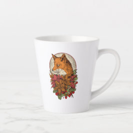 Caneca De Café Latte Raposa