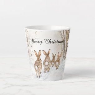 Caneca De Café Latte Raposa Coelho Coelhos Melhores Amigos Para Sempre