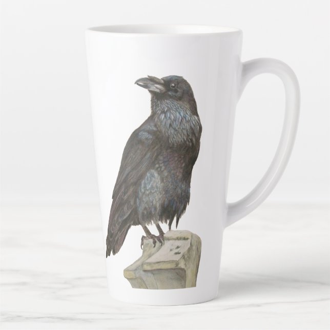 Caneca De Café Latte Raven (Direita)