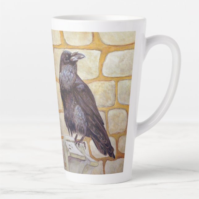 Caneca De Café Latte Raven (Direita)