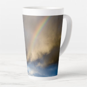 Caneca De Café Latte rebelião do arco-íris