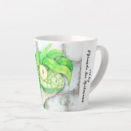 Caneca De Café Latte "Recluso Reptiliano"