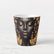 "Reflexão Serena" Latte Mug