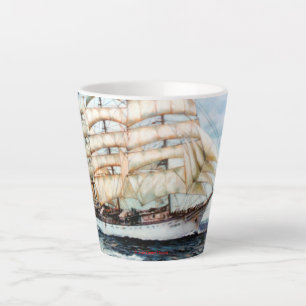 Caneca De Café Latte Regata Cutty Sark