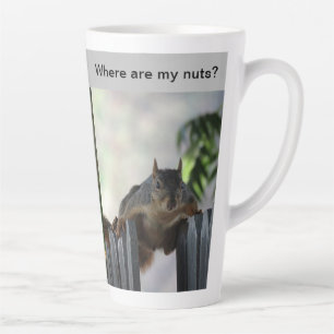 Caneca De Café Latte Regra de esquilos