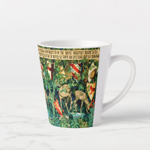 Caneca De Café Latte Rei Medieval Arthur William Morris