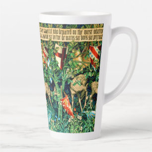 Caneca De Café Latte Rei Medieval Arthur William Morris