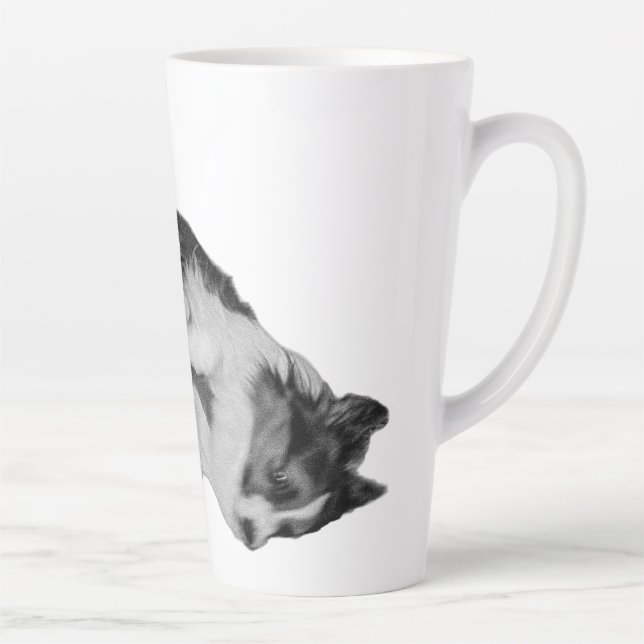 Caneca De Café Latte Relaxamento Puro (Direita)