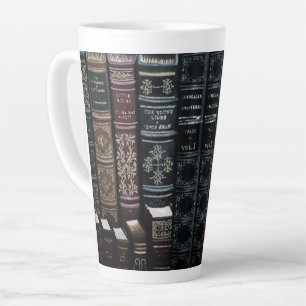 Caneca De Café Latte Reservado Para A Noite Vintage
