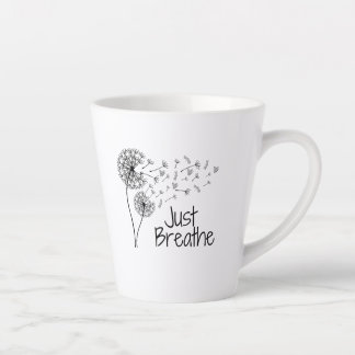 Caneca De Café Latte Respire A Caneca Latte