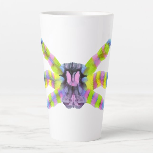 Caneca De Café Latte Resumo G133 (Frente)
