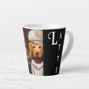 Caneca De Café Latte RETRIEVER Dourado