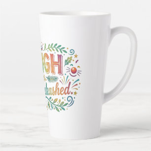 Caneca De Café Latte Rir Alegria Desperta