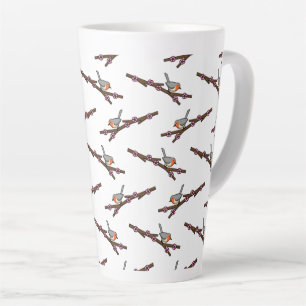 Caneca De Café Latte Robin no Sakura