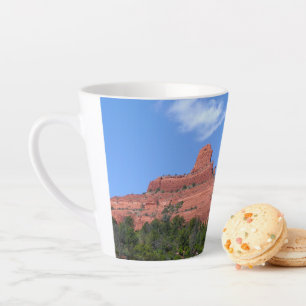 Caneca De Café Latte Rocha a vapor em fotografia de Arizona de Sedona