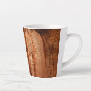 Caneca De Café Latte Rocha Listrada do Double Arch Alcove II em Zion