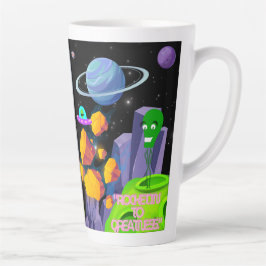 CANECA DE CAFÉ LATTE ROCHEING TO GREATESS