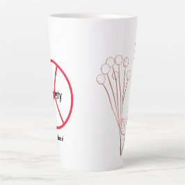 Caneca De Café Latte Rosa Dourado Floral Fé Cristã Mateus 6 Esperança 