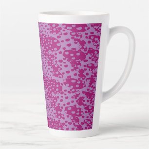 Caneca De Café Latte Rosbulbos Rosas