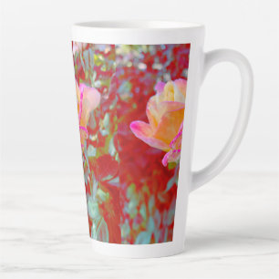 Caneca De Café Latte Rose Tall Latte Mug